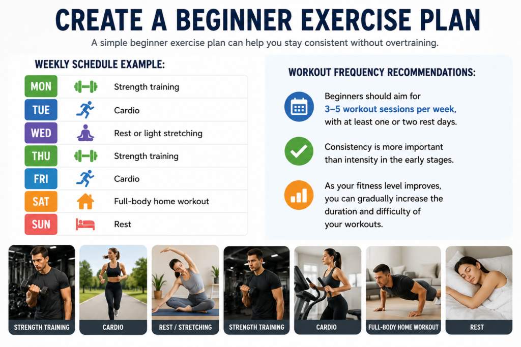 Create a Beginner Exercise Plan