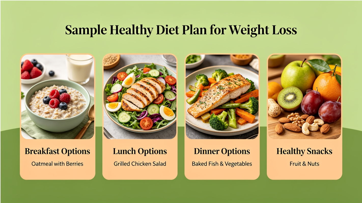 Sample Healthy Diet Plan for Weight Loss
