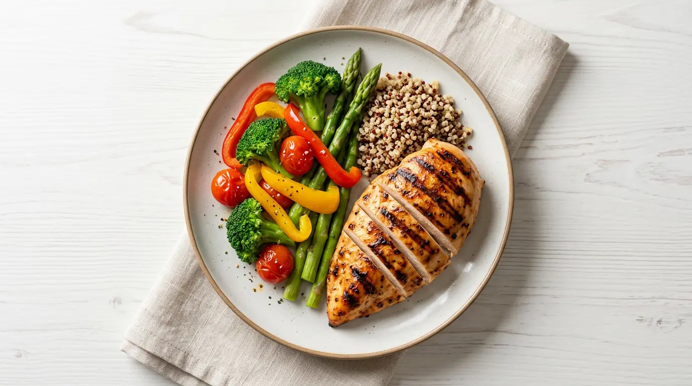 protein fiber rich meal for weight management