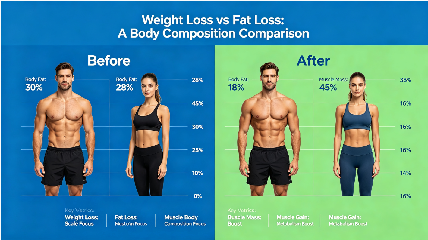 Weight Loss vs. Fat Loss