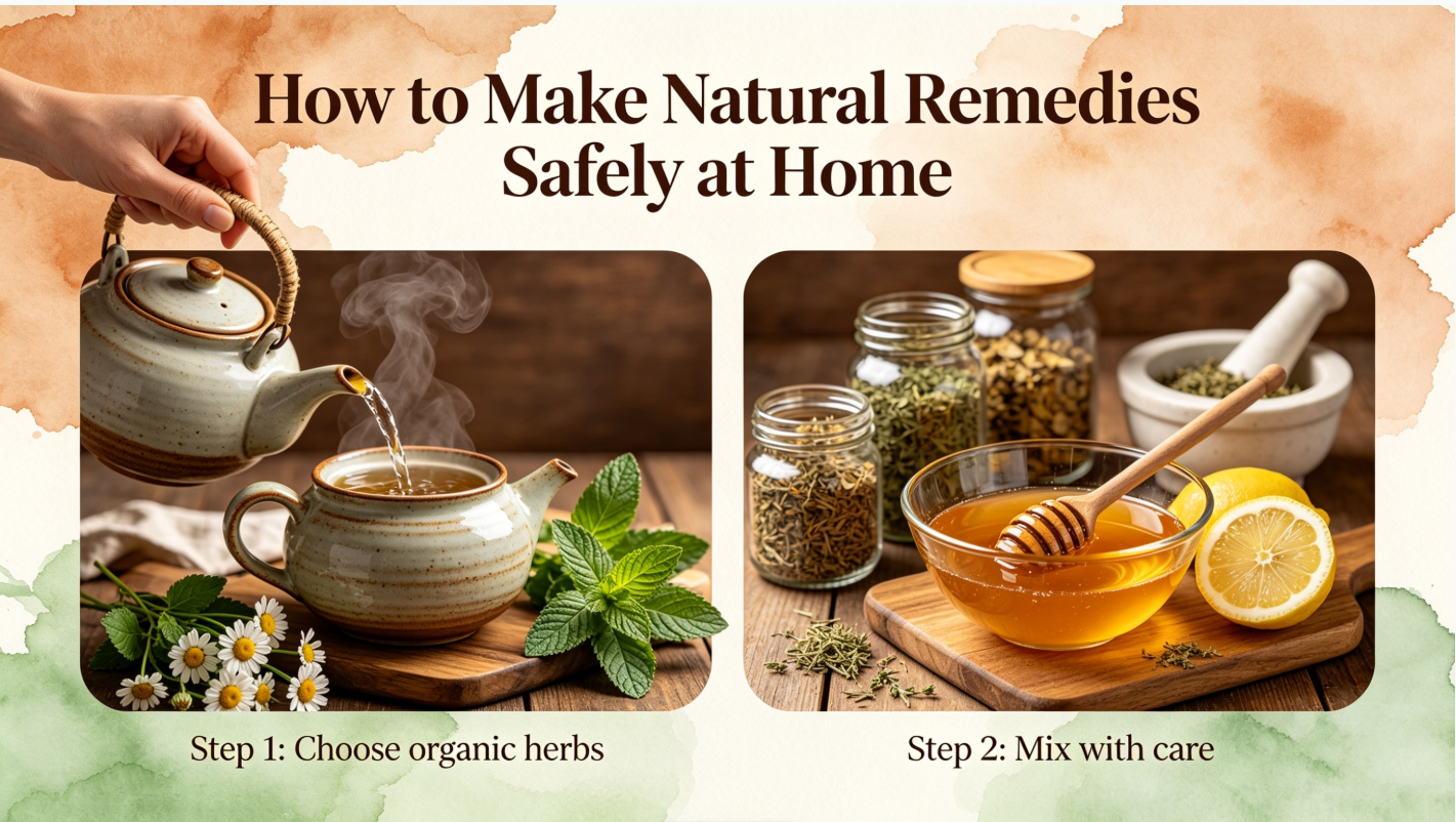 How to Make Natural Remedies Safely