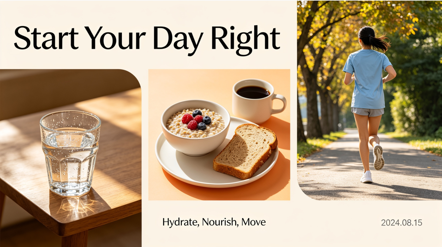 Healthy daily habits for better wellness