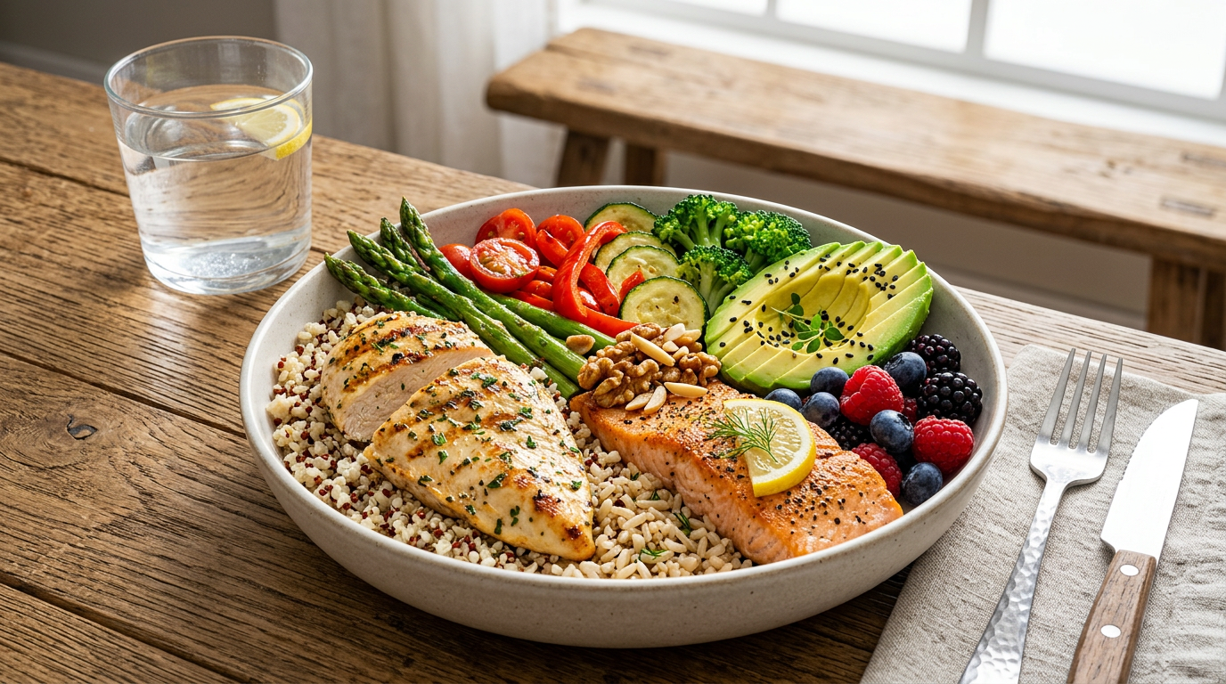 Eat a Balanced and Nutrient-Rich Diet