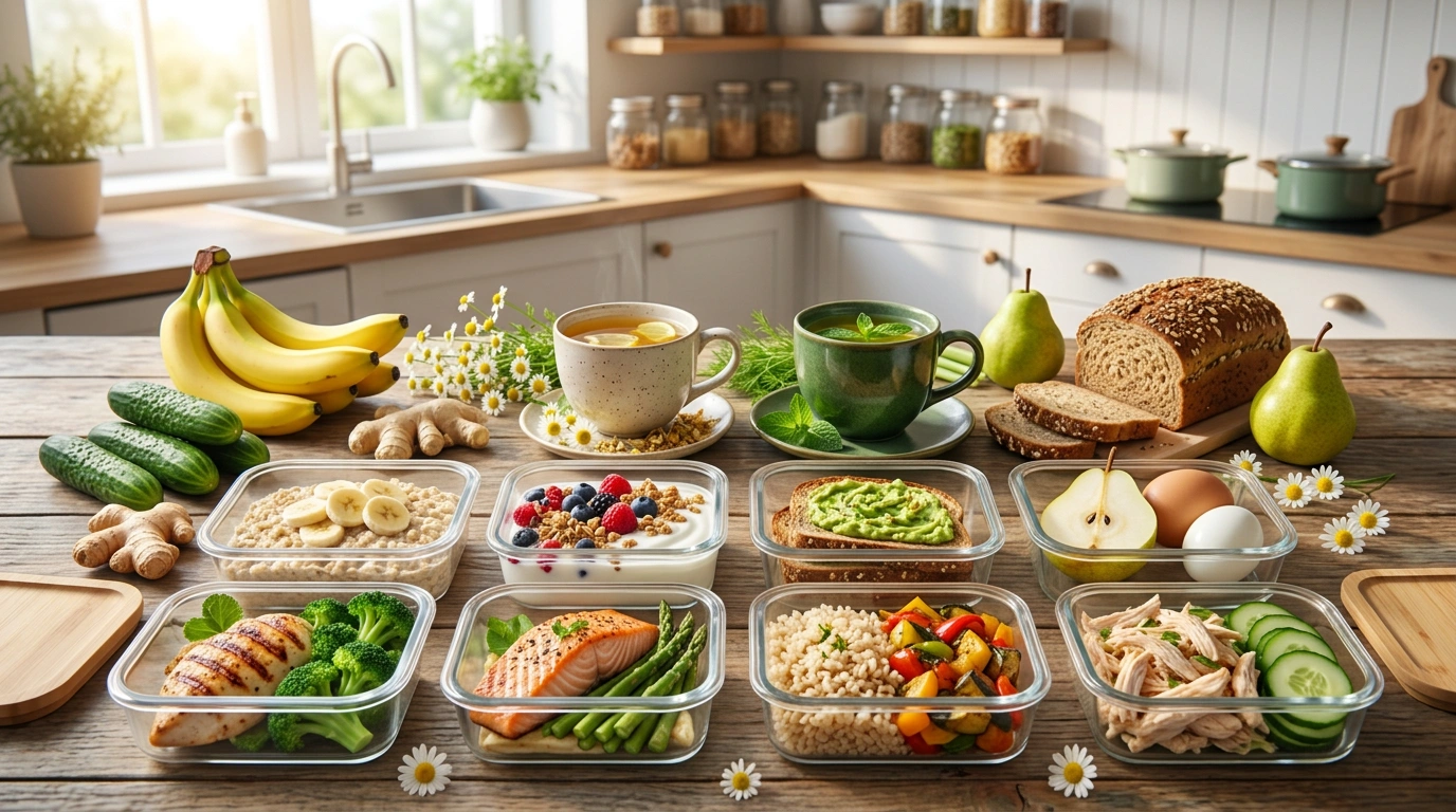 Healthy Meal Plan for Acid Reflux and Indigestion