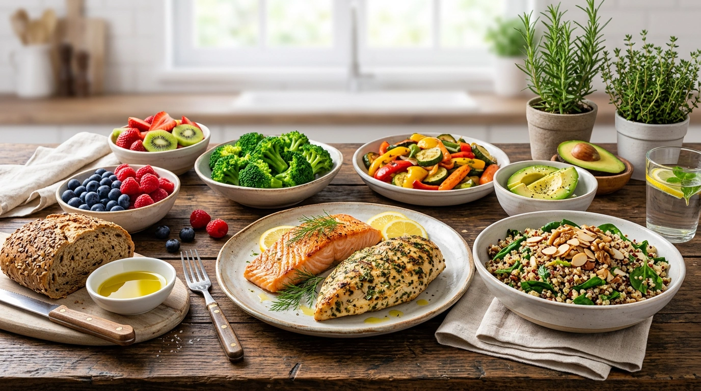 Eat a Balanced and Nutrient-Rich Diet