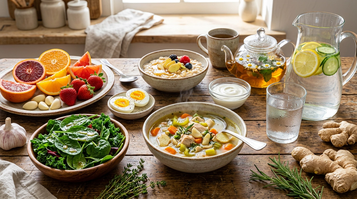 Foods That May Help Your Body Recover From a Cold