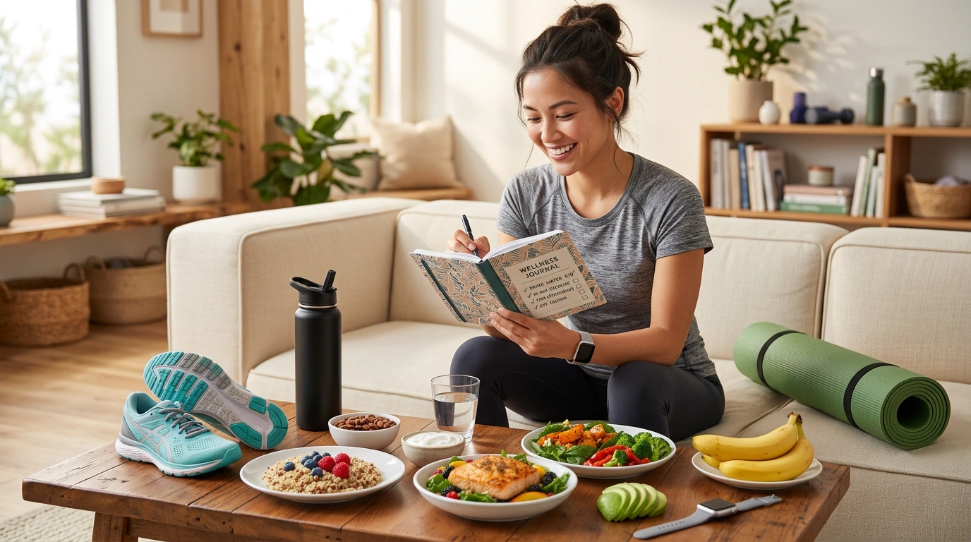 Beginner Healthy Lifestyle Checklist