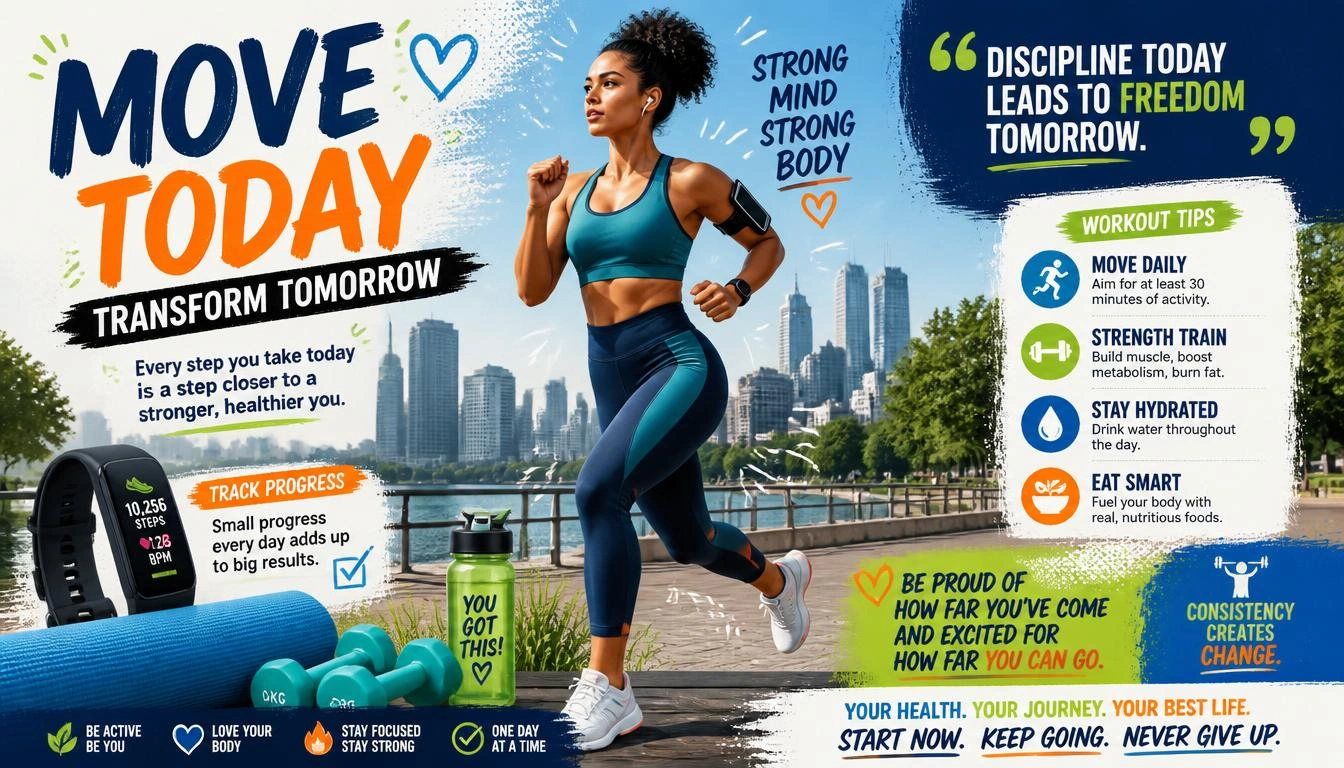 Daily exercise for healthy weight management