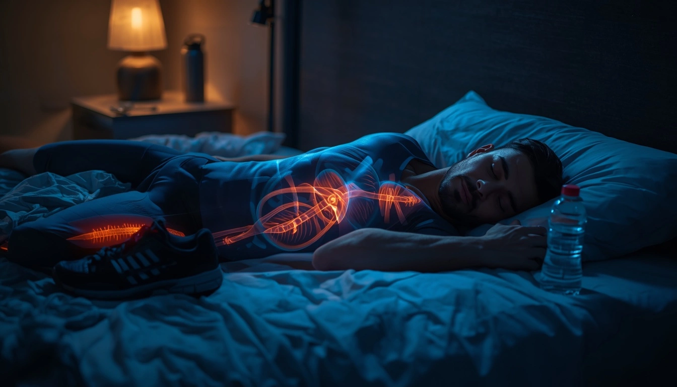Deep sleep supports healing after exercise illness and injury