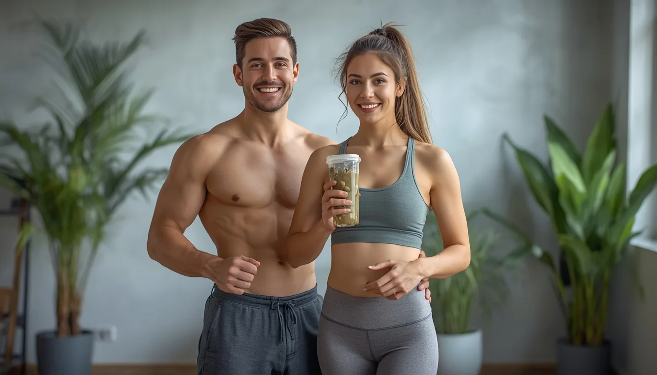 Woman walking outdoors for natural weight management without strict dieting
