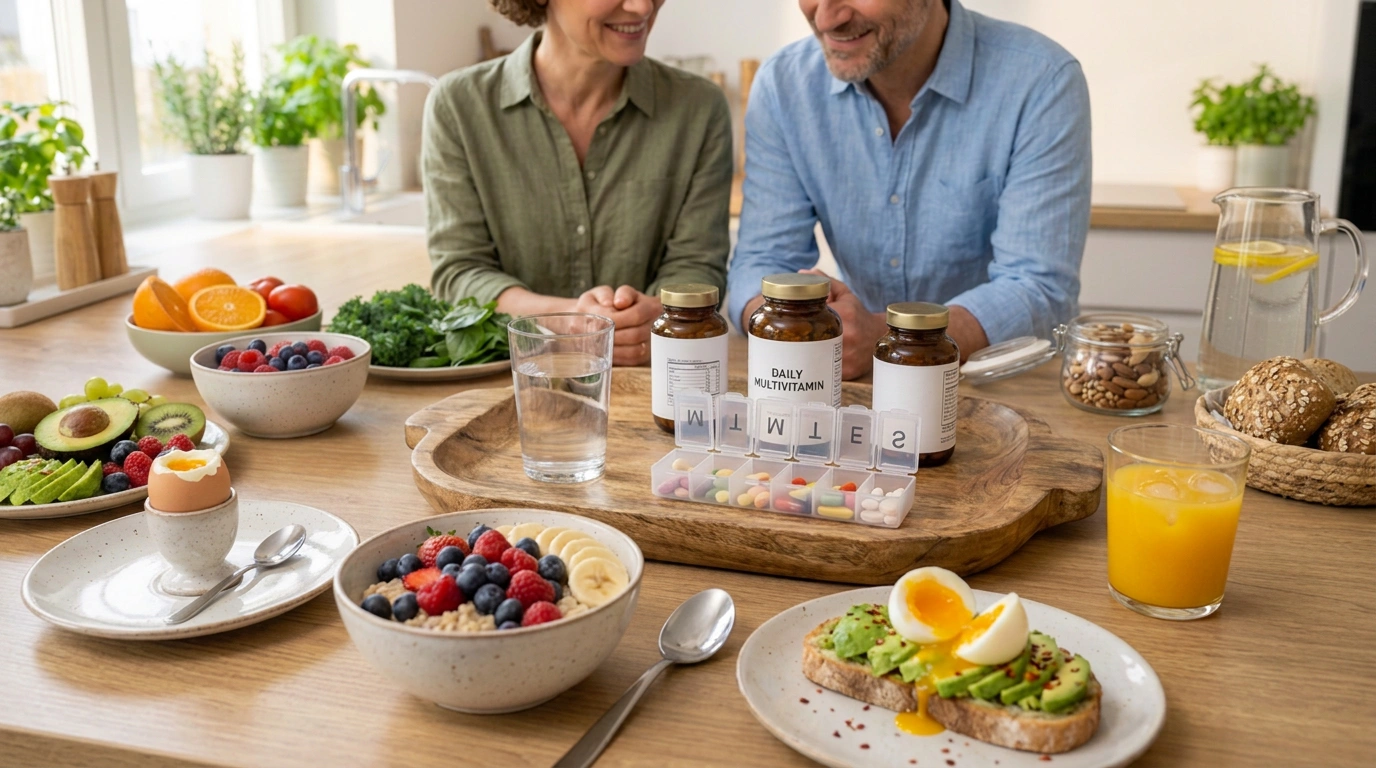 Healthy Daily Vitamin Routine