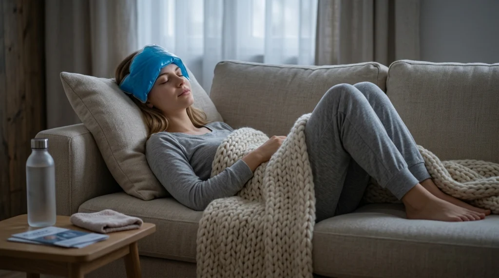 Cold Compress for Migraine Relief