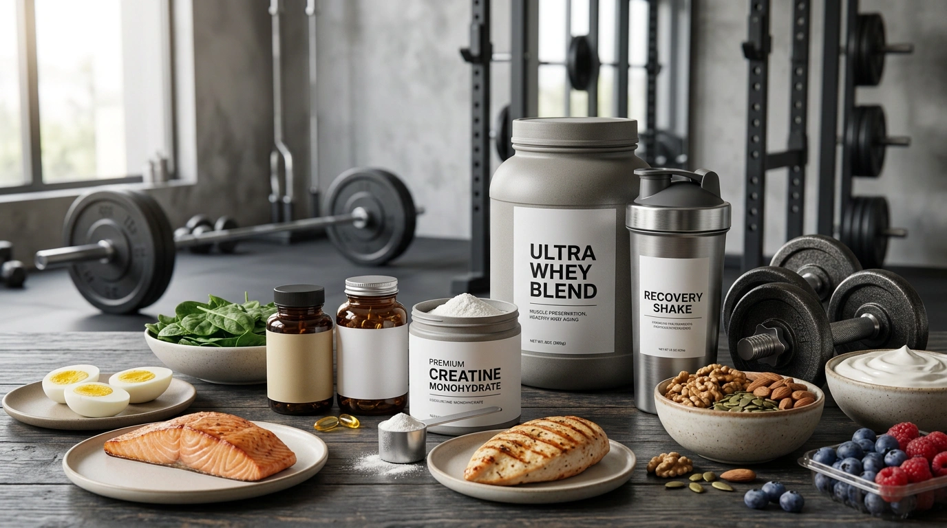 Protein and Creatine for Muscle Preservation