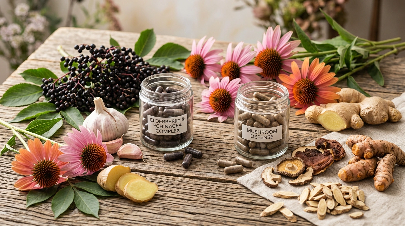 Herbal Immune Supplements Backed by Research