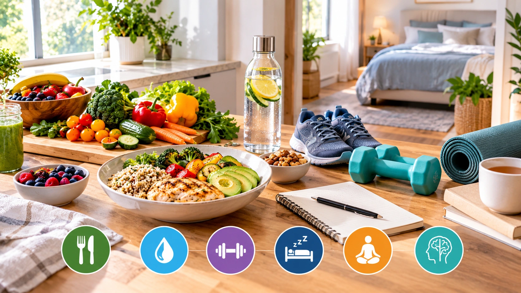 How to Build a Healthy Lifestyle From the Ground Up