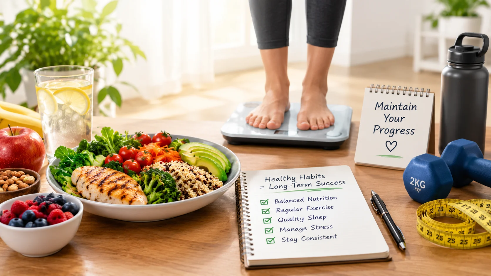 How to Maintain a Healthy Weight After Losing It