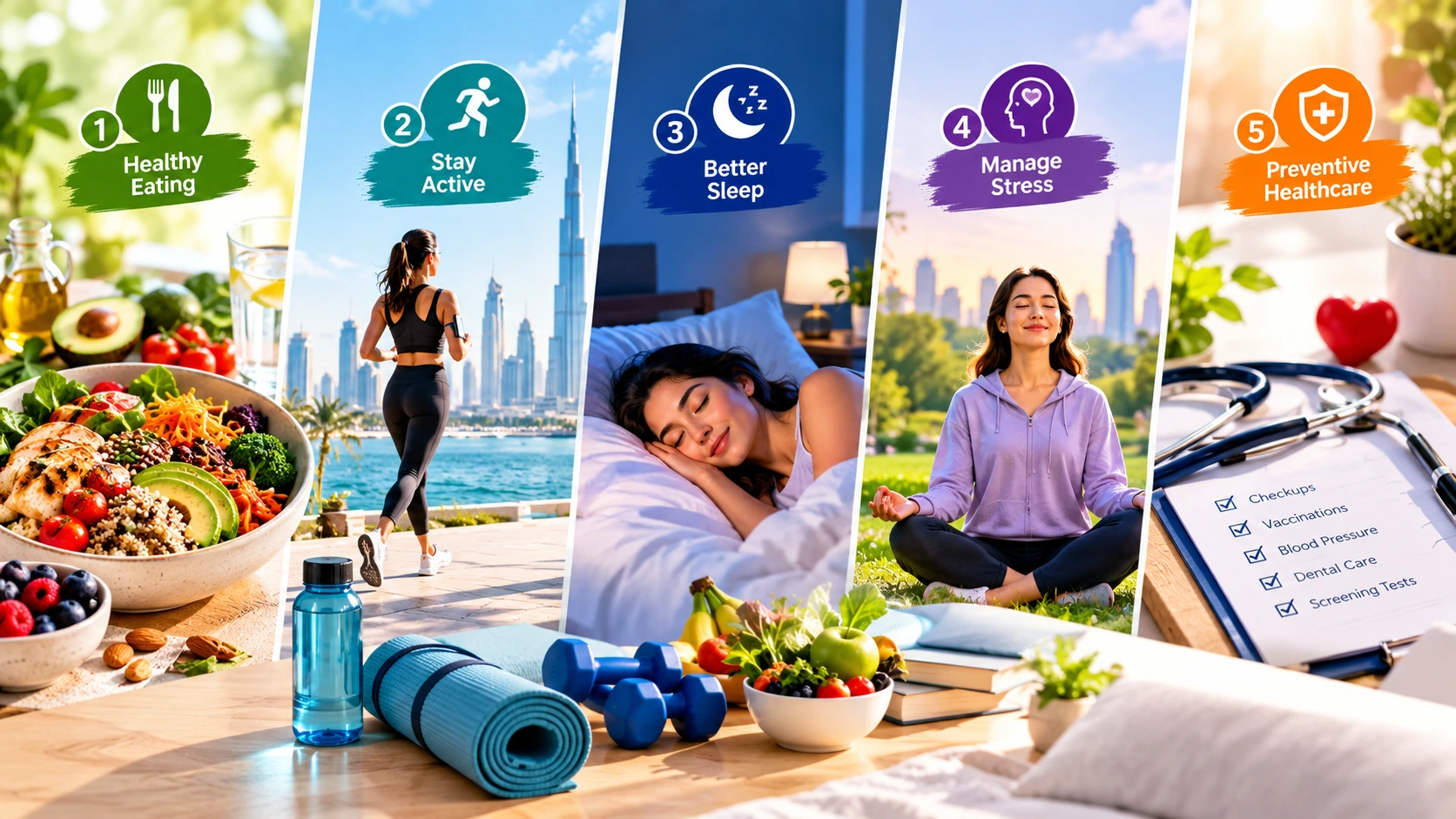 5 Ways to Stay Healthy
